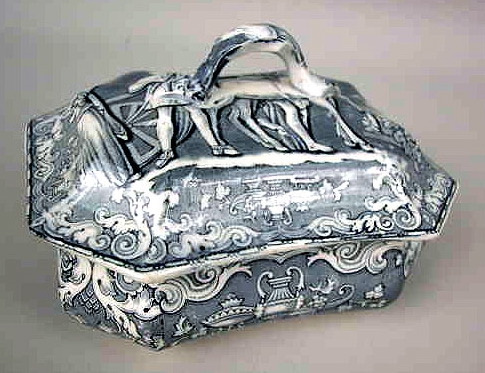 Transferware box