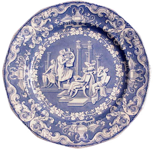 Transferware Plate