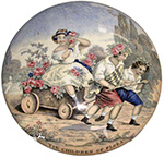 “The Children of Flora” plate