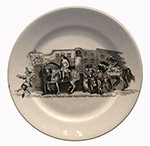 Lady Godiva and Peeping Tom of Coventry Plate