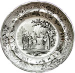 "Signing Of Magna Charta" Plate