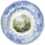 "Butterfly Border" Plate