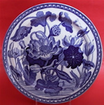 "Water Lily" Plate