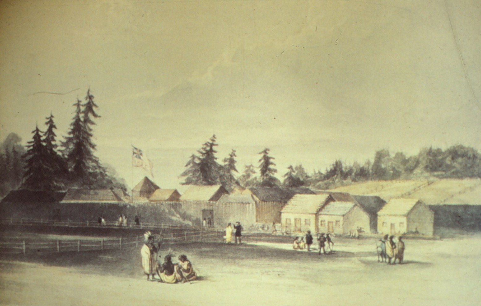 Hudson Bay Company fort