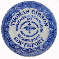Gibson Thomas Southport plate