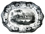 Lyons Cathedral platter