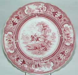 Enoch Wood & Sons, Belzoni Series Plate, ca. 1835