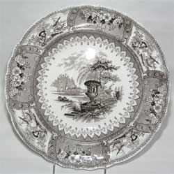 Mayer, Canova Pattern Soup Plate, ca. 1835