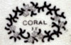 Coral pattern by Jacob Furnival & Co Mark