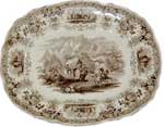 "Hannibal Passing The Alps" Plate