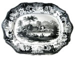 "Lyons Cathedral" Plate