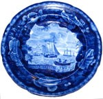 "Cowes Harbour" Plate