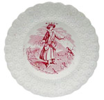 "March" Plate