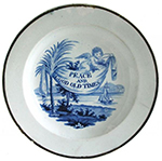 “Peace and Good Old Times” Plate