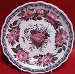 "Moss Rose" Plate