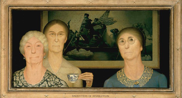 Grant Wood Certainly Knew His Tea