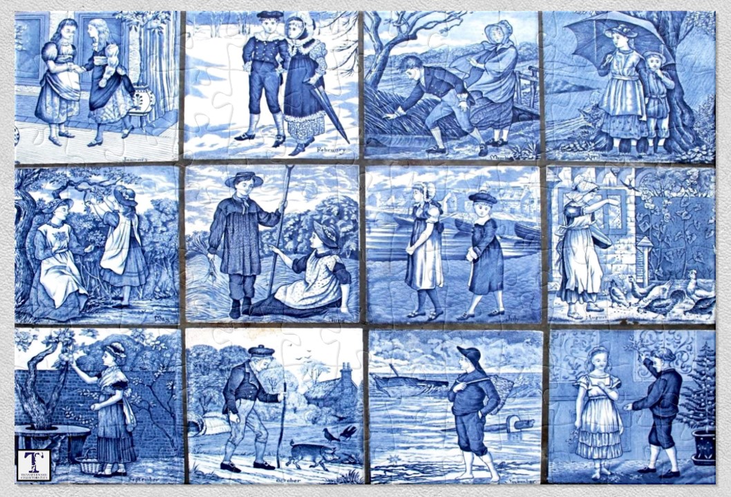 Wedgwood Months of the Year Tiles