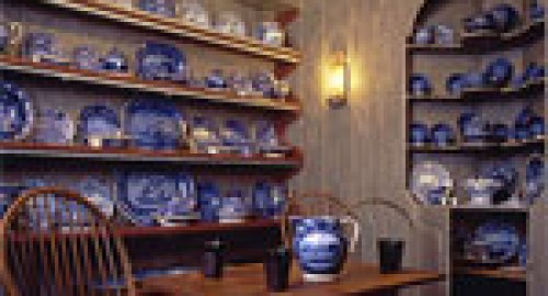 Old Blue Staffordshire China