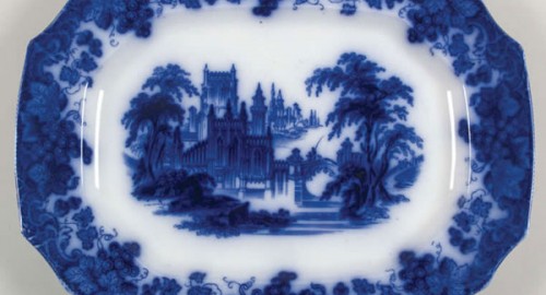 blue platter