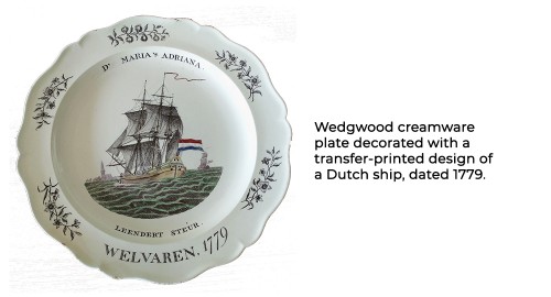 Wedgwood creamware plate