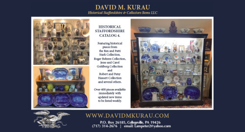 David Kurau Announces Historical Staffordshire Catalog 4.