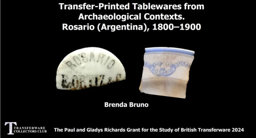 Transfer-Printed Tablewares from Archaeological Contexts. Rosario (Argentina), 1800-1900