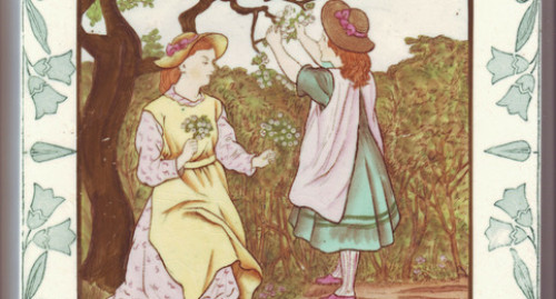 Wedgwood Month of May tile