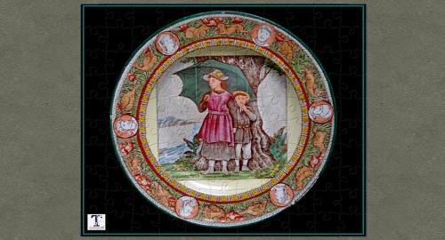 Wedgwood’s “April” Plate Puzzle