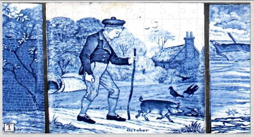 Wedgwood “October” Tile Puzzle