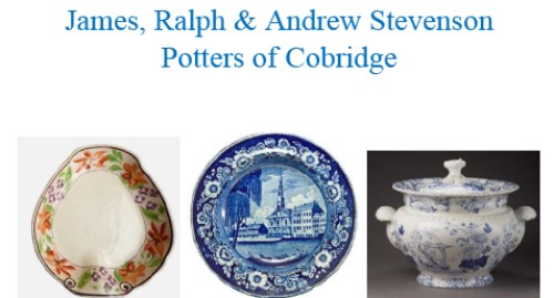 James, Ralph & Andrew Stevenson Potters of Cobridge
