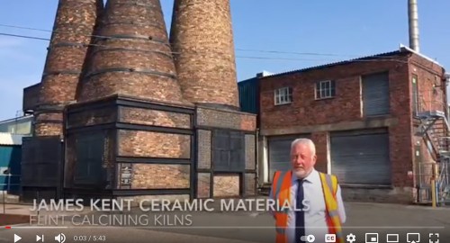 James Kent Ceramic Materials – Flint Calcining Kilns