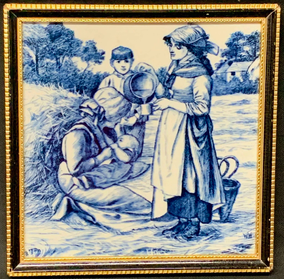 1 William Wise Country Life Tiles, ca. 1879